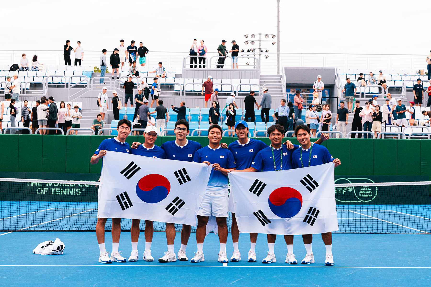Team Korea goes to Davis CUP Qualifier
