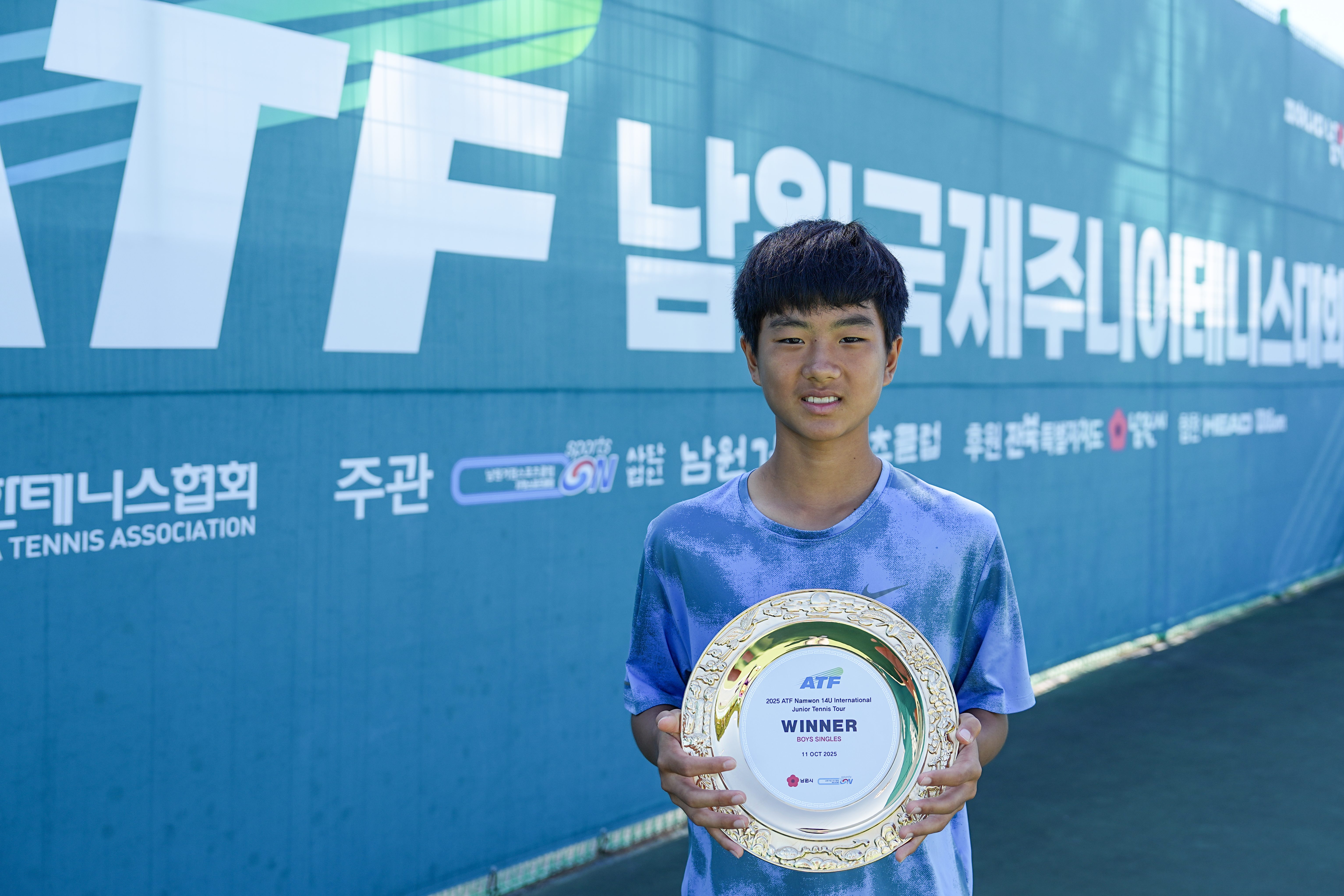 [남원 ATF 14U] 이상현(영남중)·임연경(홍연초), 남녀 단식 정상 등극