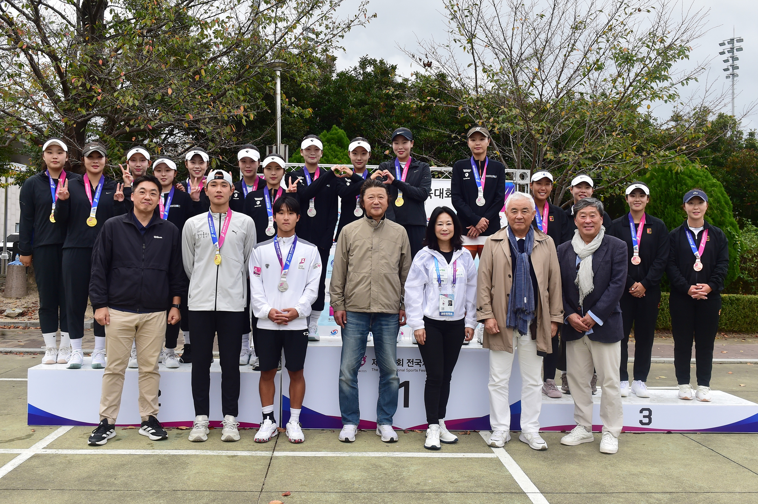 [제106회 전국체육대회] 여자대학부 시상식 