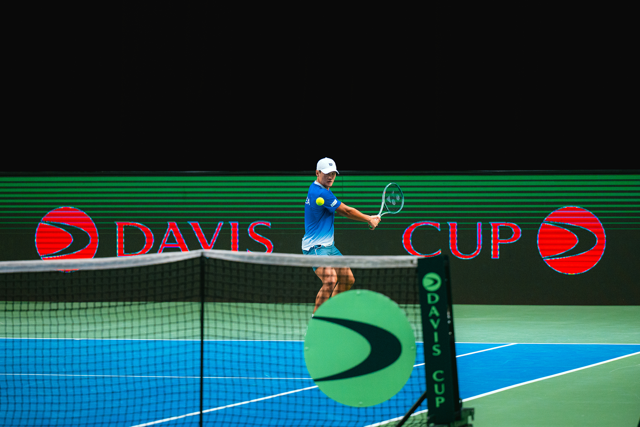 경기 전 훈련 사진 [2026 데이비스컵 1차 최종 본선진출전 (02.07)]