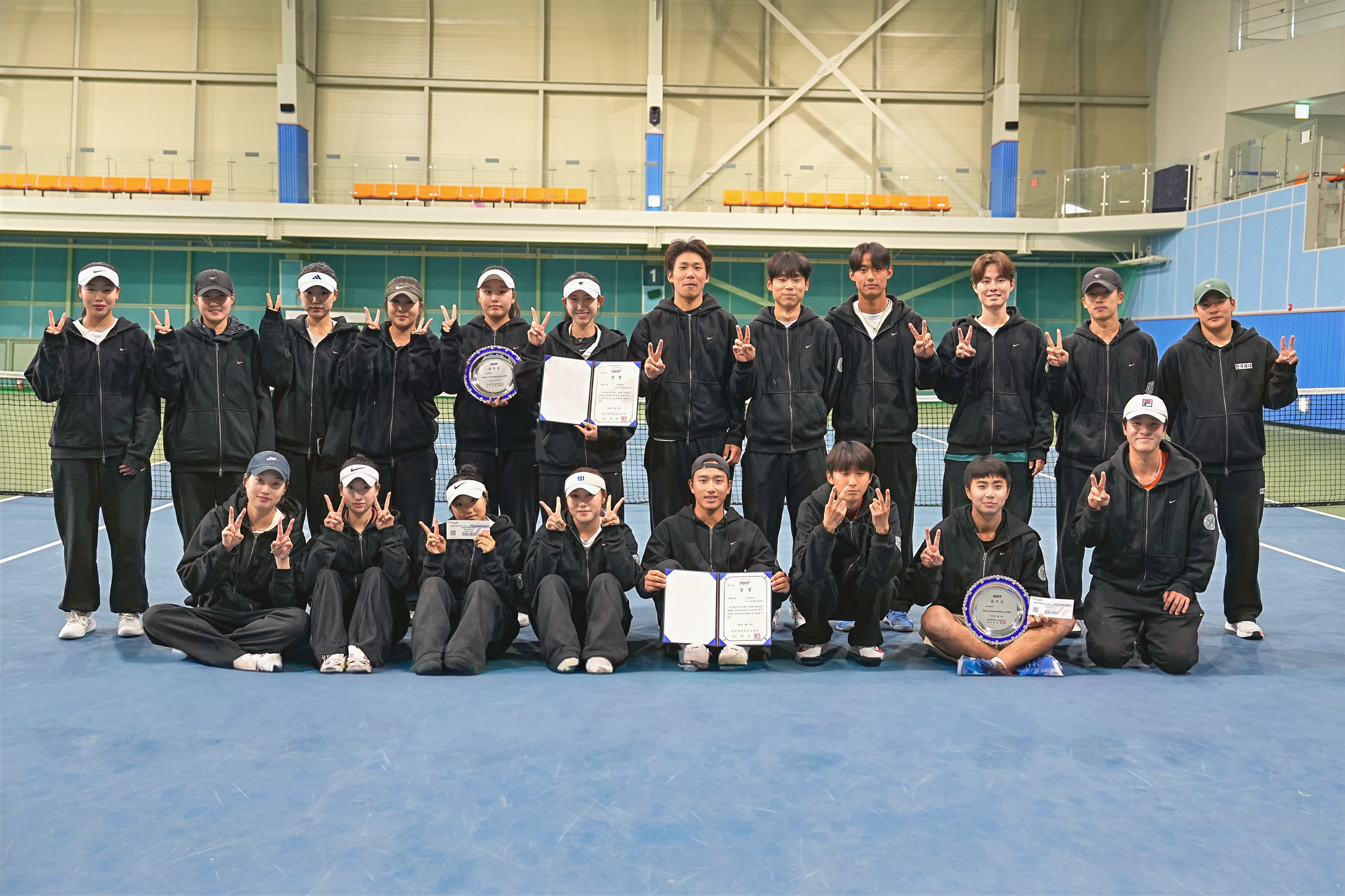 [춘계대학연맹전] 연맹전,회장배 단체전시상식 4월6일