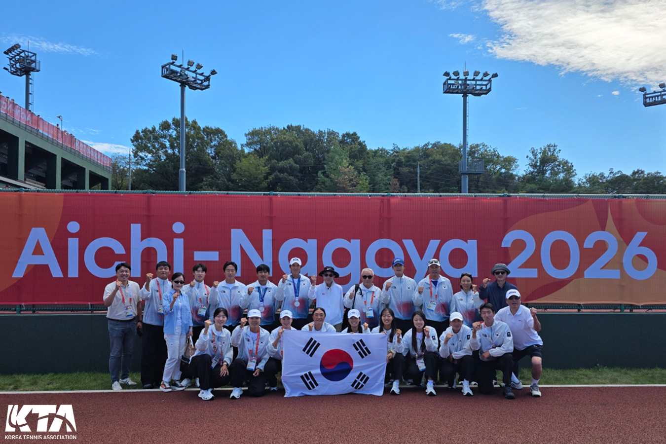2026 아이치-나고야 아시안게임 테니스 대표팀 사진 모음