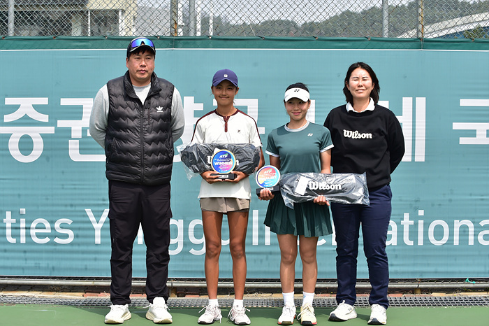 [하나증권 ATF 양구국제 14세 2차] 여자 단식 시상식 