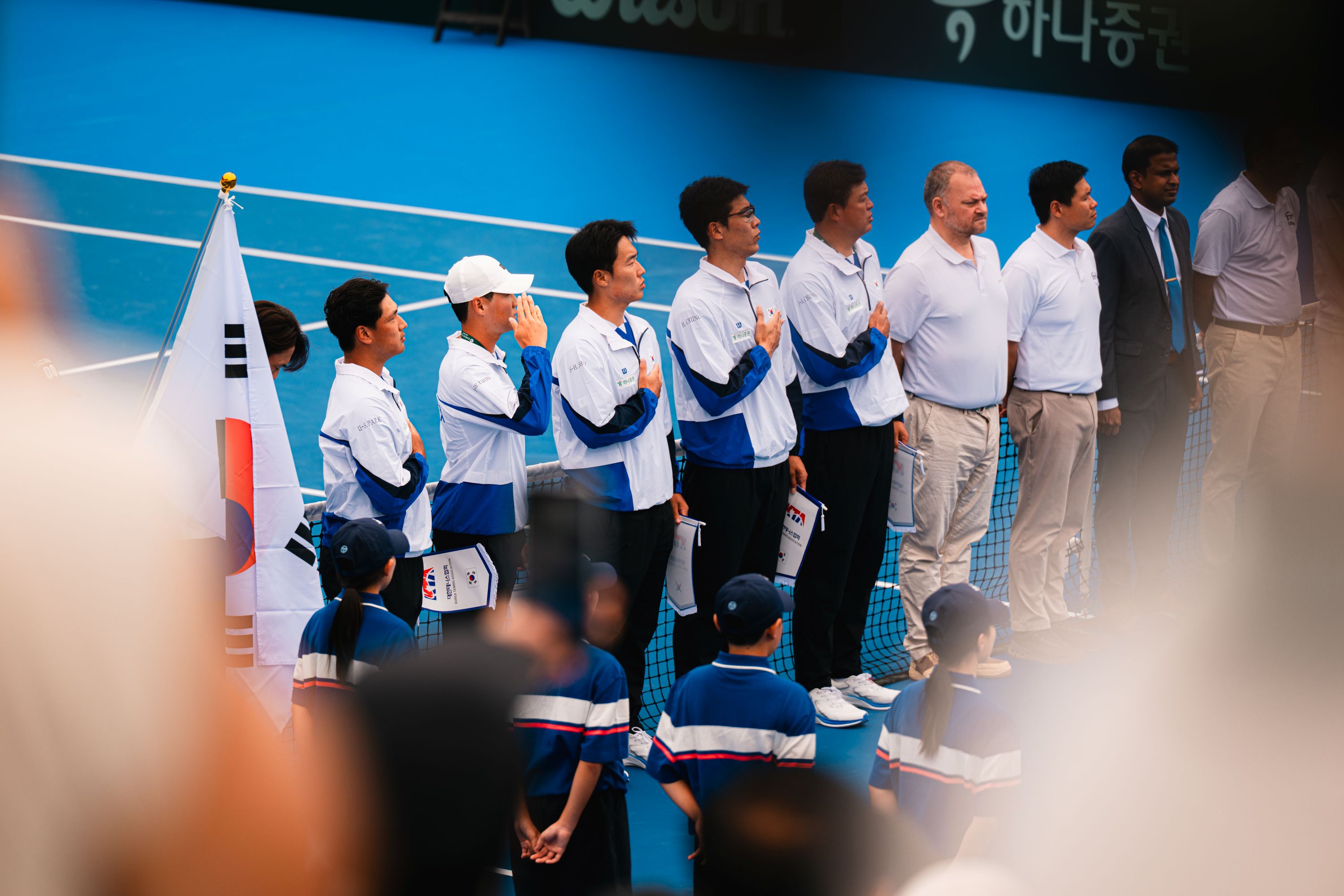 대한민국, 데이비스컵 승리!